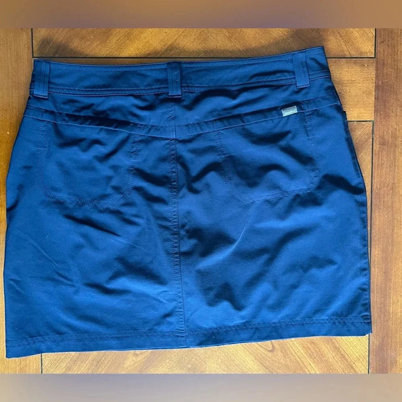 Skort-Eddie Bauer Navy Sport Skort Size 10 - Picture 8 of 12